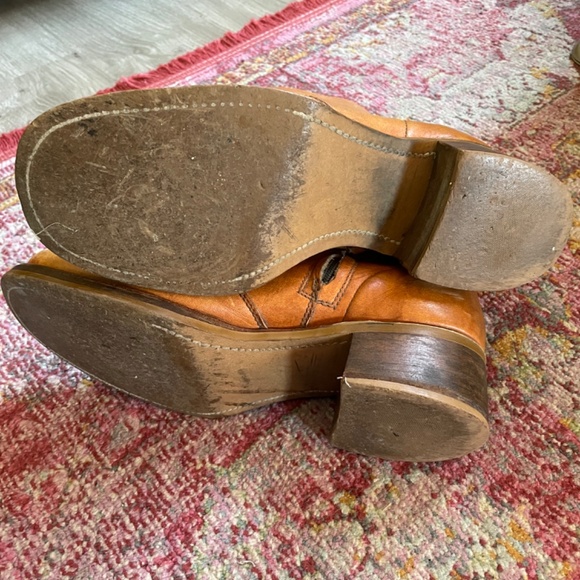 Vintage 1970’s leather campus boots - Picture 4 of 6